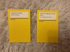 Johann W. Goethe Faust. Der Tragödie 1. Teil, Friedrich Schiller, Maria Stuart ￼