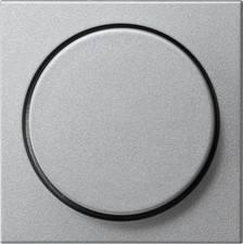 Gira 065026 Abdeckung mit Knopf für Dimmer und elektronisches Potentiometer