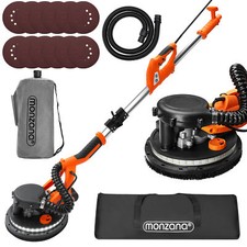 Trockenbauschleifer Deckenschleifer Langhalsschleifer 750 Watt 225 Absaugbeutel