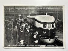 AK Eisenbahn Reichsbahn Blitzzug Fliegender Hamburger ungelaufen  P1
