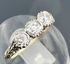 Antiker Ring Gold 585 / Platin