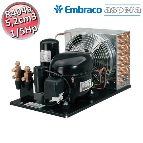 Ventilmotor-Kondensatoreinheit