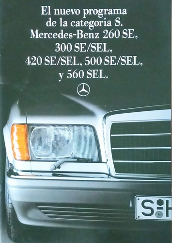Espanol mercedes benz 260 - mercedes-benz, se