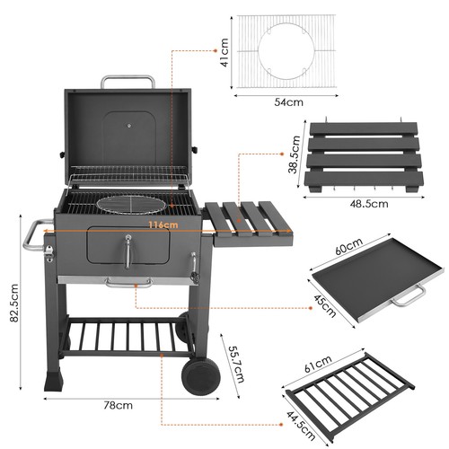 Holzkohlegrill bbq grill - holzkohlegrill,