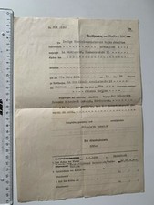 Geburtsurkunde 1941 Nordhausen