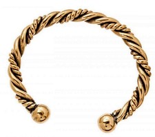 Bronze Wikinger Armspange Gr