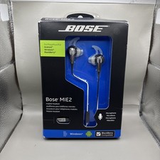 Original BOSE SoundSport Wired Headphones Ohrhörer MIE2 Schwarz