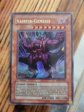 Yugioh Karte Vampire Genesis 1. Auflage Ultra Rare
