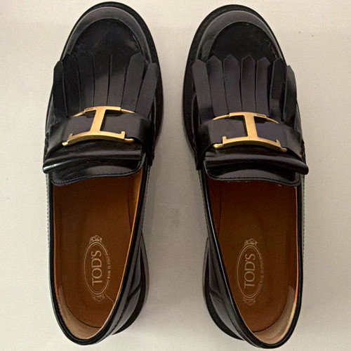 Tod damen leder loafer monk - damen,
