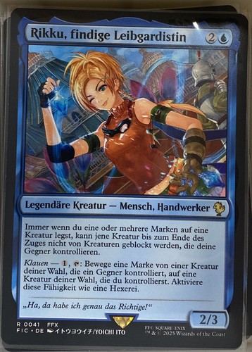 Rikku findige leibgardistin - findige,