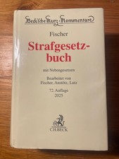 Fischer Strafgesetzbuch StGB Kommentar, 72. Auflage, 2025