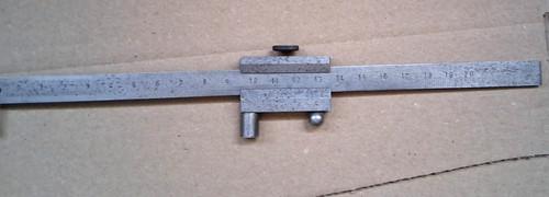 Messschieber analog aus metall - analog,