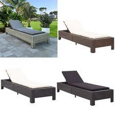 Garten Sonnenliege mit Auflage