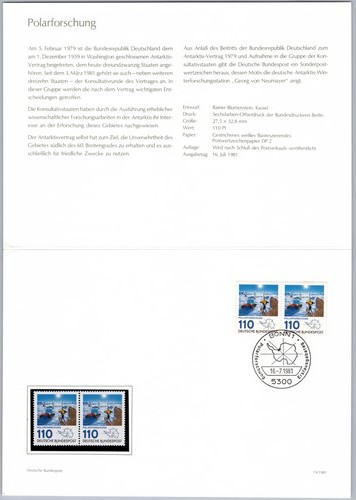 Bonn 1981 polarforschung - 1981,