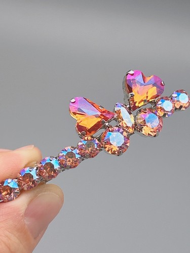 Haarspange mit swarovski - haarspange,