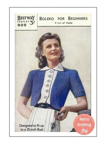 40er jahre anfänger bolero - 40er,