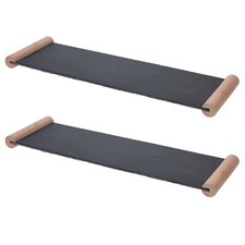 2x Servierplatte Schiefer 50 x