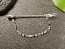 Tolle 835 Silber Brosche FS