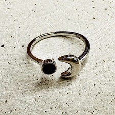 925 Sterling Silber Ring Offen