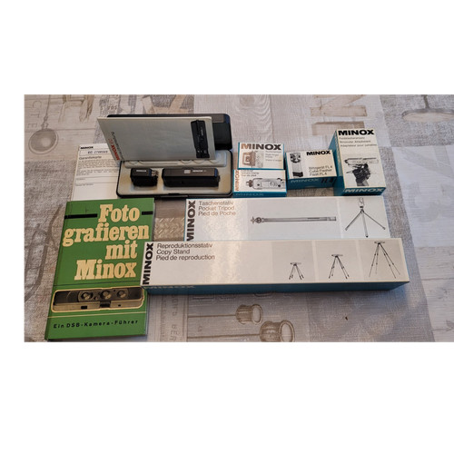 Minox miniaturkamera set lx - minox,