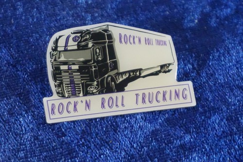Pin rock roll trucking - x,