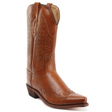 Herren lederstiefel western - lederstiefel,