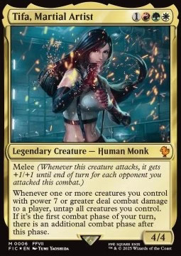 Magic mtg tifa martial - martial, artist