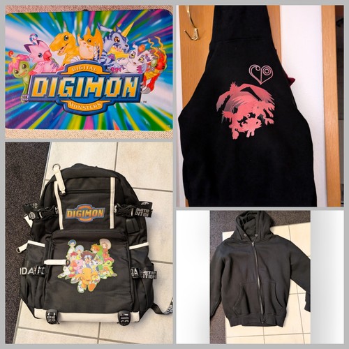 Digimon jacke rucksack - digimon,