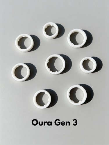 Sizing kit oura - ring, weiß