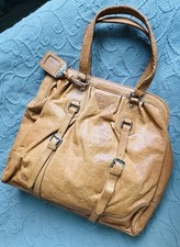 Original KAREN LY riesengroße Tasche Handtasche Weekender Shopper robustes Leder