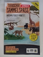 Magazin mit Schleich Werbung 2024 - Schleich Tiere-Aktion