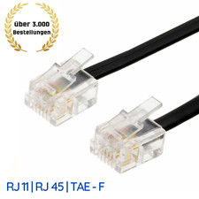 Telefonkabel Routerkabel RJ11 RJ45 TAE-F Kabel DSL VDSL ISDN Router Modem