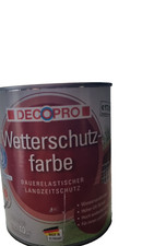 Wetterschutzfarbe 750mL Wetterschutz Schwedenrot BEULE