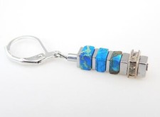 Ohrhänger Edelstein Sediment