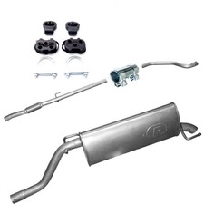 Auspuff +Anbausatz  für Opel
