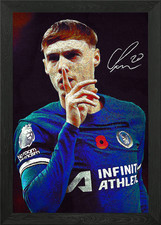 Cole Palmer Portrait gerahmtes