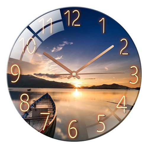 Runde wanduhr mit - runde,