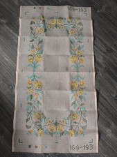 Bedruckter Stramin, Teppich