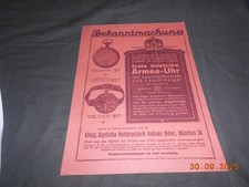 original Werbung Reklame