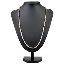 Königskette 585 14K Echt Gold 65cm 4mm DICK NEUWERTIG GESCHENK IDEE Goldkette