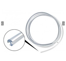 Fensterchrom Zierleiste für Scheiben Gummi VW Käfer VW Bus T2 T2a T2b 10m