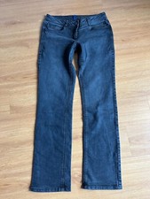 Grau/Schwarze Jeans Hose von
