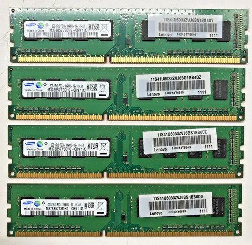 Samsung 8gb ddr3 - 8gb, (4x2gb)