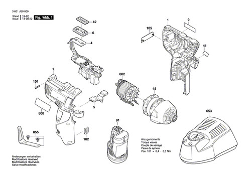 Bosch ersatzteile für gdr - bosch,