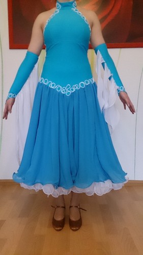 Tanzkleid standard klasse - tanzkleid,