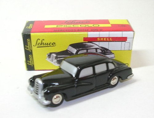 Mercedes benz 300 black - black, 1:90
