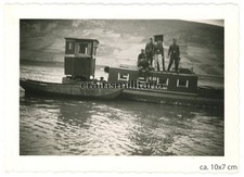 Orig foto soldaten mit rhein - soldaten,