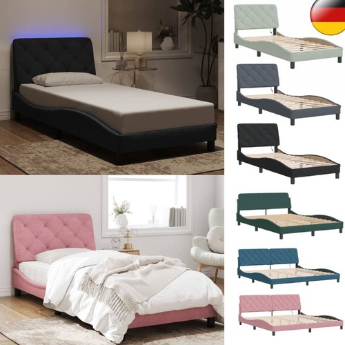 Bettgestell mit led bett - bettgestell,