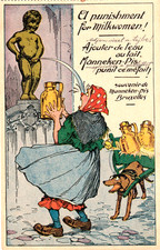 AK  Humor (18) - Brüssel -