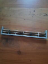 Lüftungsgitter für Küchensockel  ca. 37x6,5x1,6 cm Kunststoff Grau 